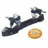 STD CARBON TITANIUM SKID BASE WITH CARBON AND TITANIUM TRUCKS (patented)