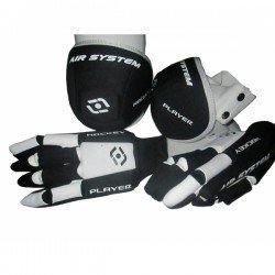 SET GLOVES KNEE PAD SHIN GARD ANATOMIC AIR HOCKEYPLAYER