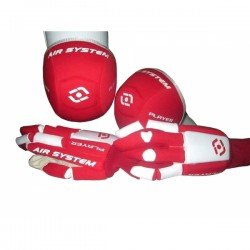 SET GLOVES KNEE PAD SHIN GARD ANATOMIC AIR HOCKEYPLAYER