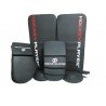 PACK GUARDAS Y GUANTES DE PORTERO HOCKEYPLAYER PLUMA